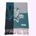 170 * 68cm Winter warmer Schal Blumenmuster Pashmina für Dame